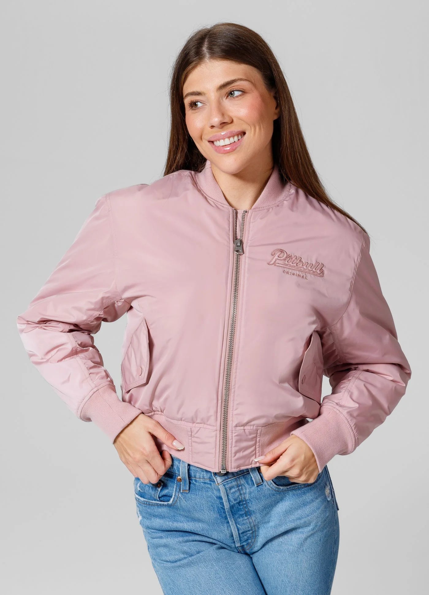 PIT BULL WEST COAST – Women’s Bomber Jacket ANGEL 🖤✨