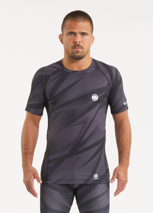 PIT BULL WEST COAST Rashguard – Dot Camo II Grey