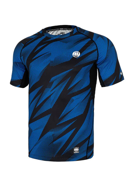 PIT BULL WEST COAST Rashguard – Dot Camo II Blue