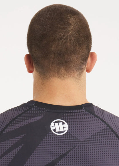 PIT BULL WEST COAST Rashguard – Dot Camo II Grey