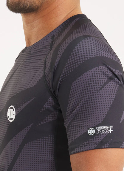 PIT BULL WEST COAST Rashguard – Dot Camo II Grey