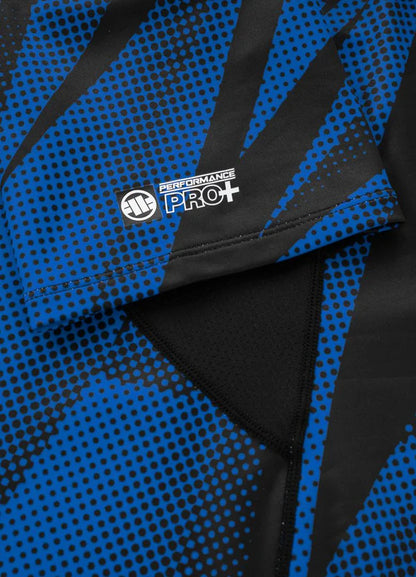 PIT BULL WEST COAST Rashguard – Dot Camo II Blue