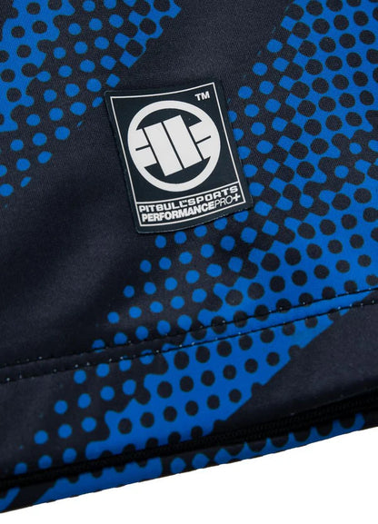PIT BULL WEST COAST Rashguard – Dot Camo II Blue