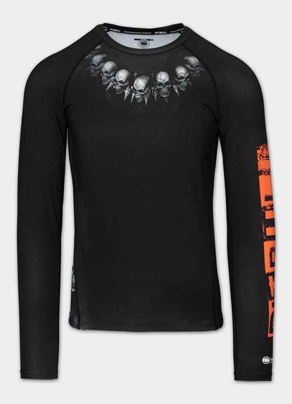 🖤💪 Pit Bull West Coast Long Sleeve Rashguard “BLACKY” – Performance Pro+ Series 🔥