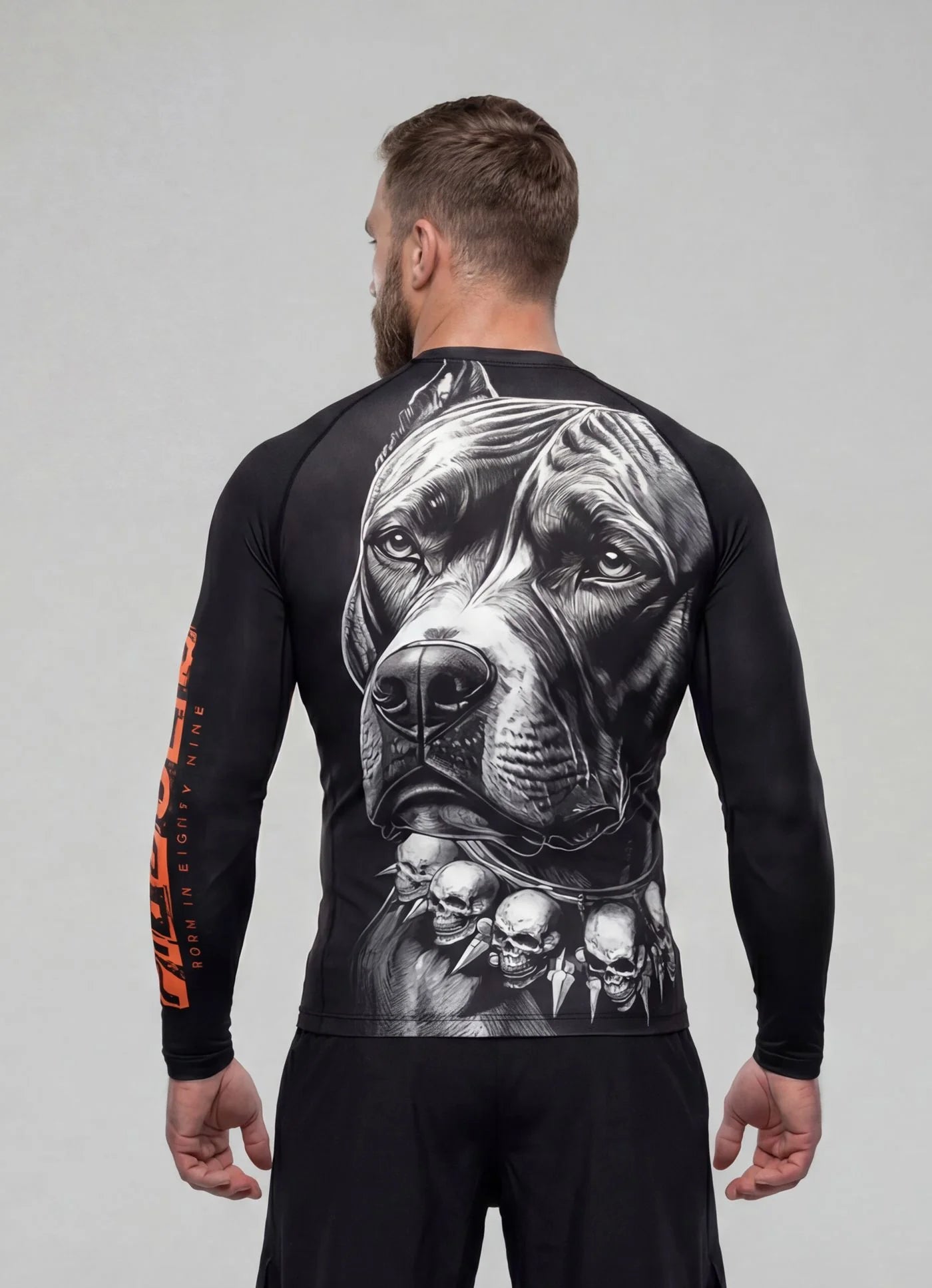 🖤💪 Pit Bull West Coast Long Sleeve Rashguard “BLACKY” – Performance Pro+ Series 🔥