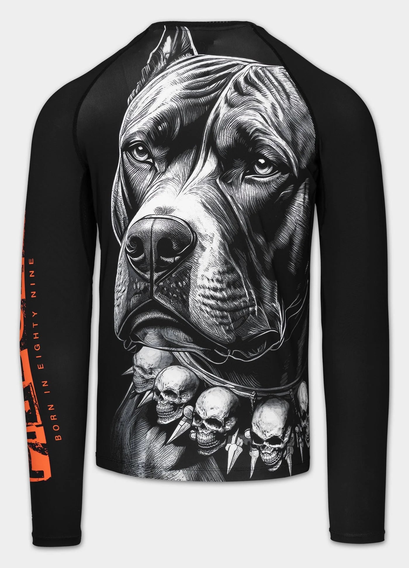 🖤💪 Pit Bull West Coast Long Sleeve Rashguard “BLACKY” – Performance Pro+ Series 🔥