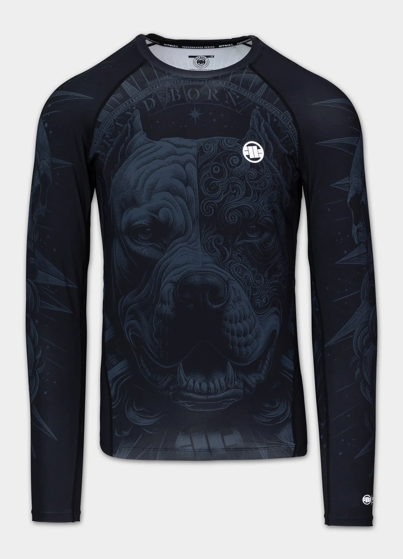 👕💪 Pit Bull West Coast PERFORMANCE PRO+ Rashguard Long Sleeve