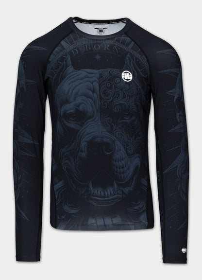 👕💪 Pit Bull West Coast PERFORMANCE PRO+ Rashguard Long Sleeve