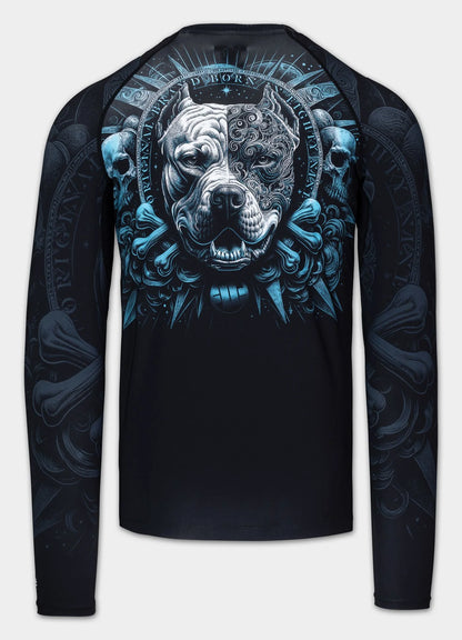 👕💪 Pit Bull West Coast PERFORMANCE PRO+ Rashguard Long Sleeve