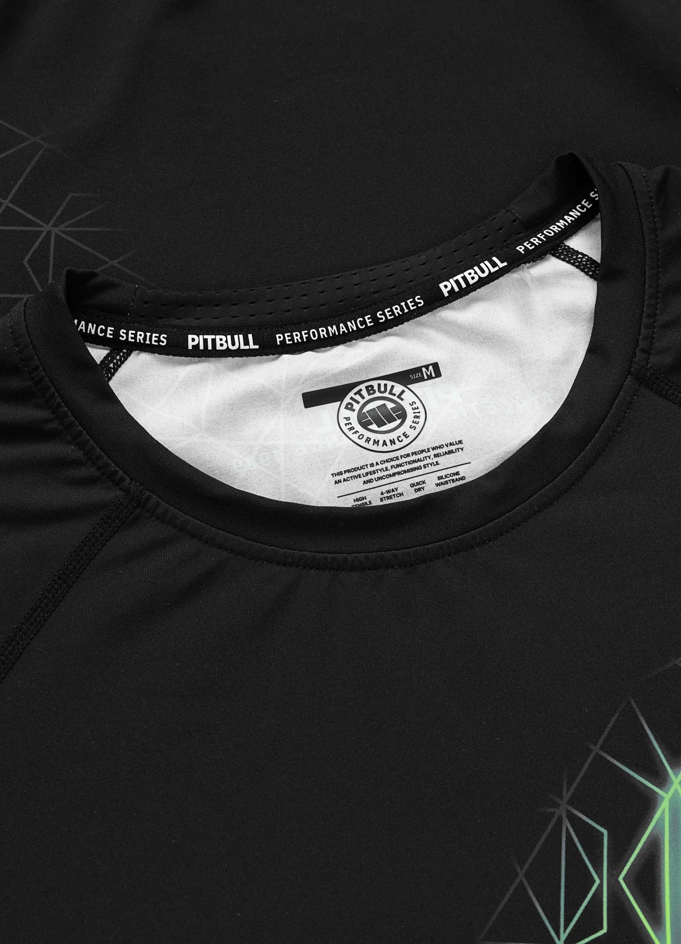 ⚡💪 Pit Bull West Coast Rashguard “RAY” – Performance Pro+ Series Green