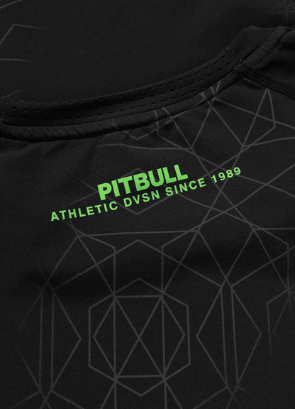 ⚡💪 Pit Bull West Coast Rashguard “RAY” – Performance Pro+ Series Green