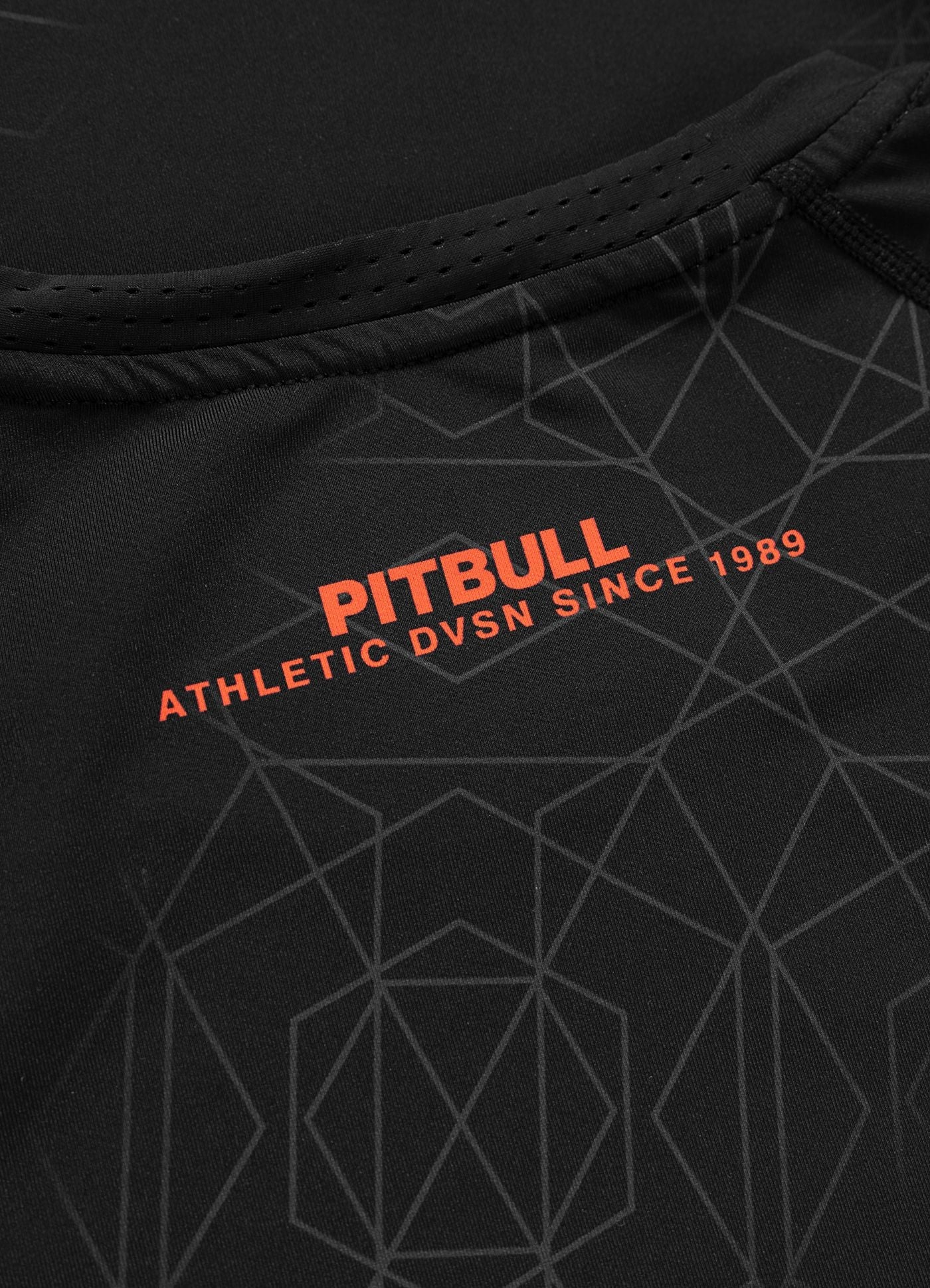 ⚡💪 Pit Bull West Coast Rashguard “RAY” – Performance Pro+ Series Red