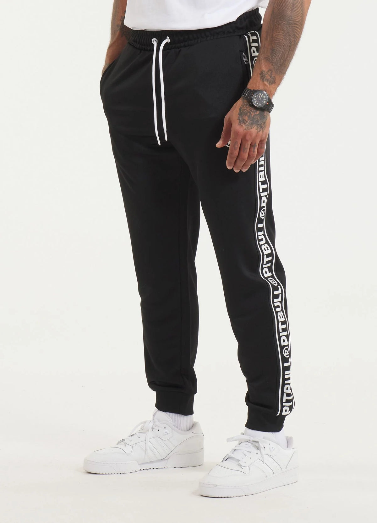 🐶🔥 Pit Bull West Coast Oldschool TAPE LOGO Sweatpants
