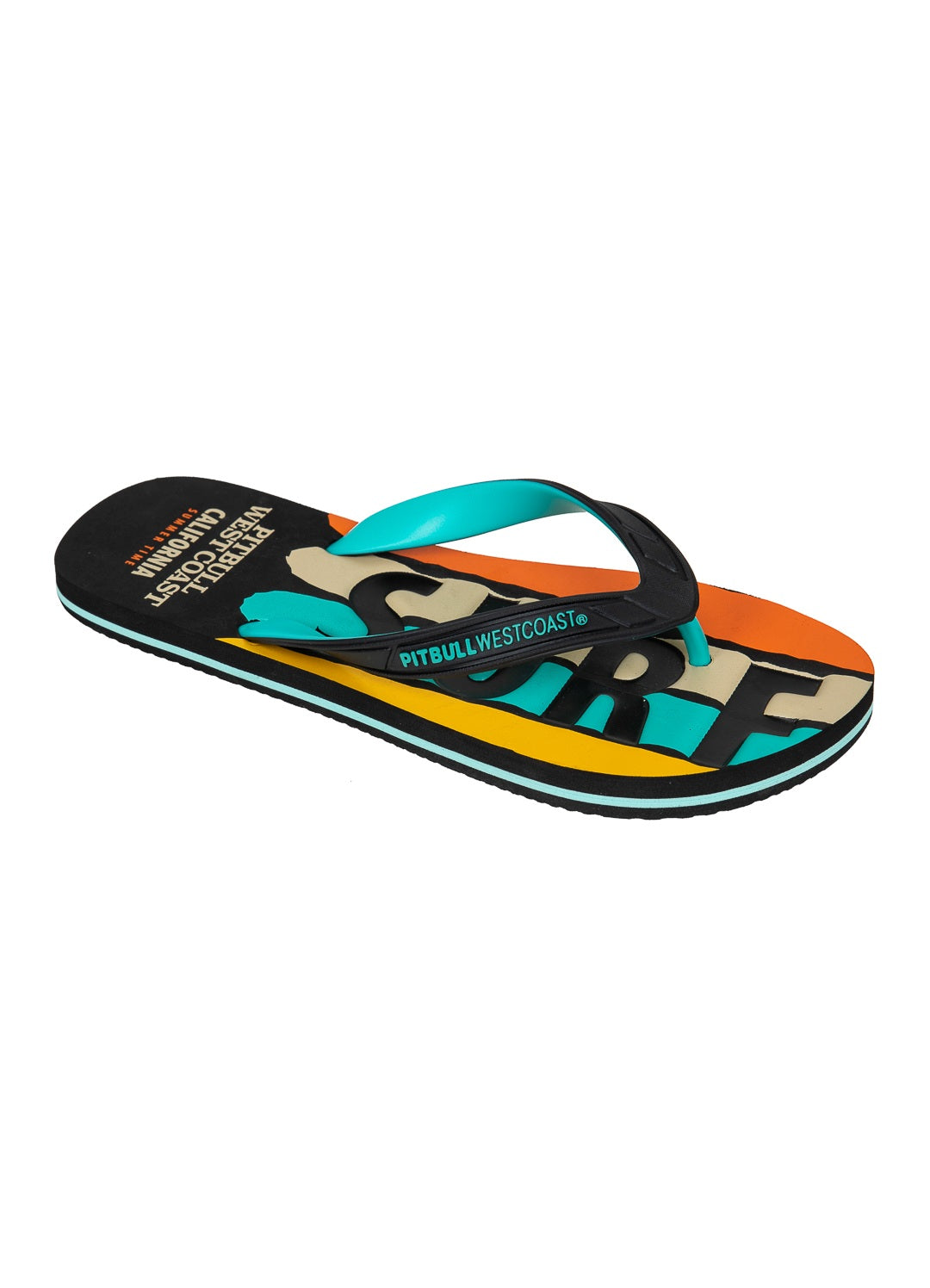 🌴🖤 Pit Bull West Coast Flip Flops “SURF ” ☀️