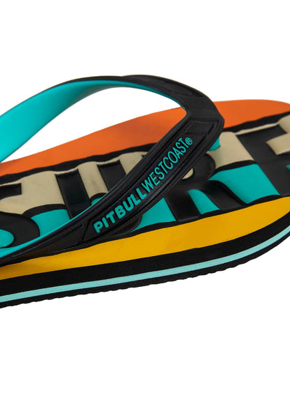 🌴🖤 Pit Bull West Coast Flip Flops “SURF ” ☀️