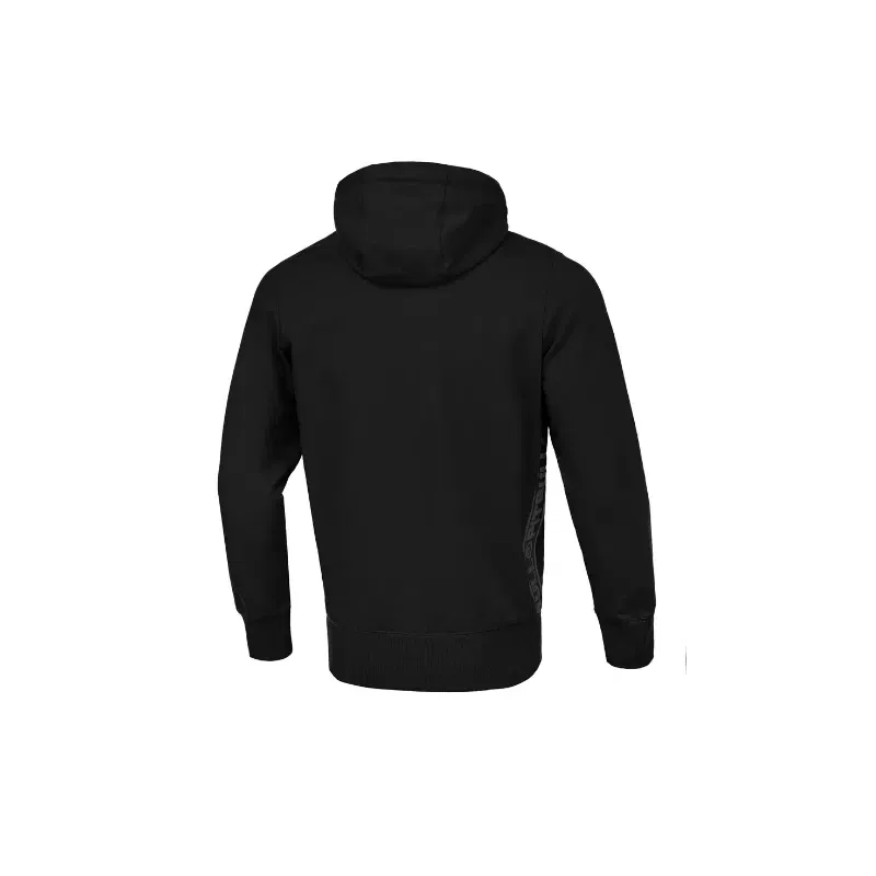 Pit Bull Men’s Zip Hoodie – Lotus Black