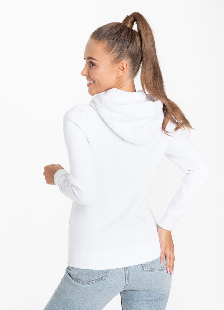 🥊 PIT BULL WEST COAST Women’s Hoodie Classic Boxing White
