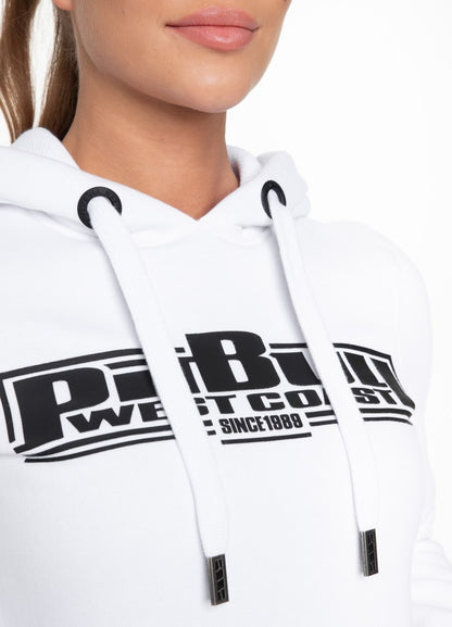 🥊 PIT BULL WEST COAST Women’s Hoodie Classic Boxing White