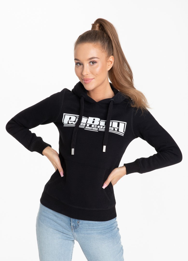 🥊 PIT BULL WEST COAST Women’s Hoodie Classic Boxing Black