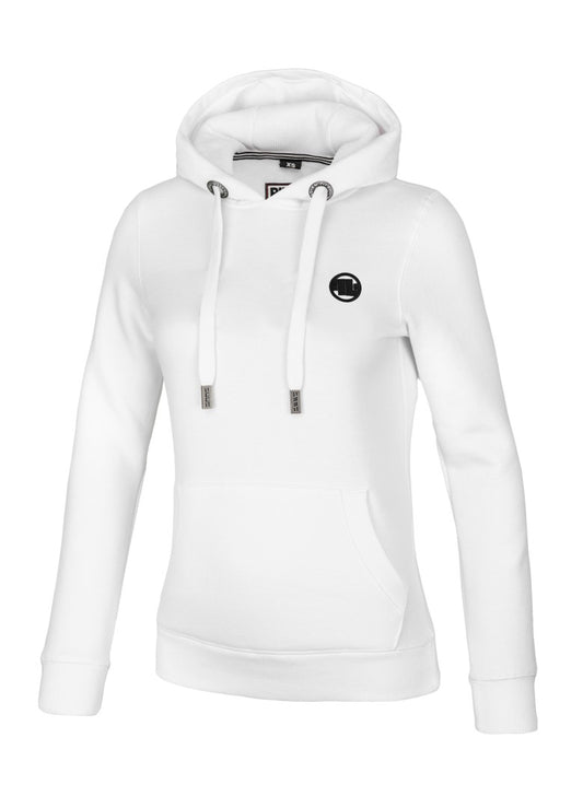 💥 PIT BULL WEST COAST Women’s Hoodie Small Logo White