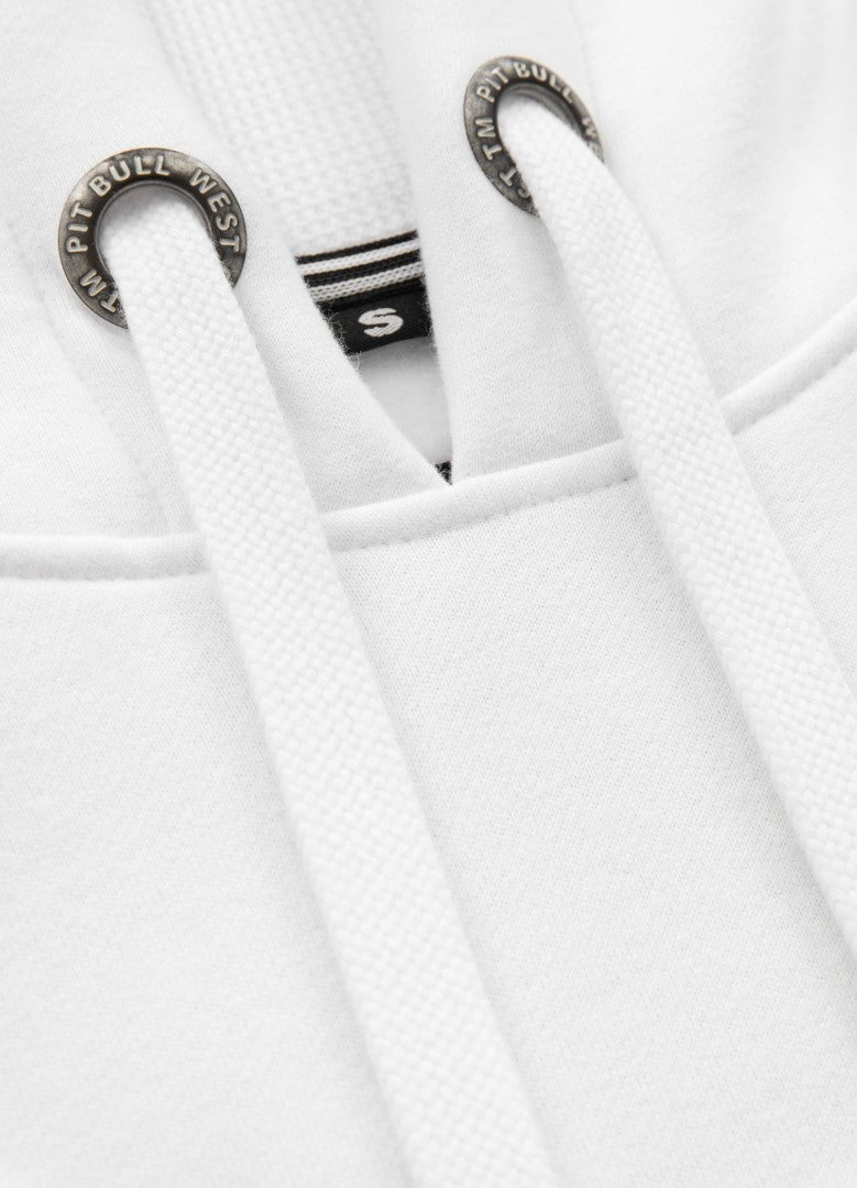 💥 PIT BULL WEST COAST Women’s Hoodie Small Logo White