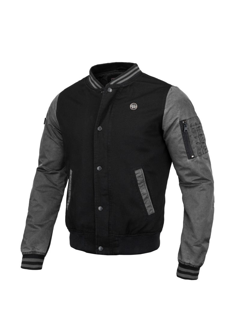 🧥 PIT BULL WEST COAST SEA FIRE Men’s Jacket – Black/Grey