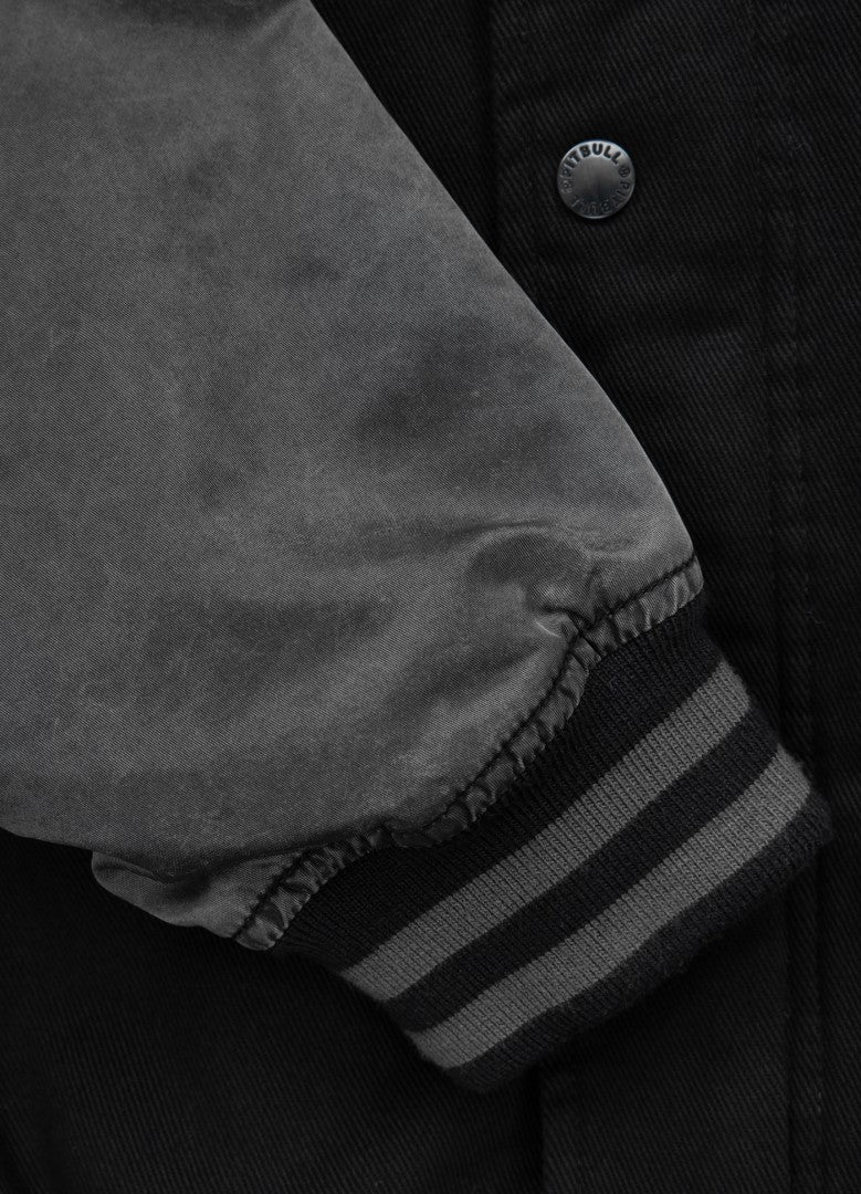 🧥 PIT BULL WEST COAST SEA FIRE Men’s Jacket – Black/Burgundy