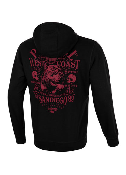 🖤 PIT BULL WEST COAST “San Diego 89” Hoodie Black