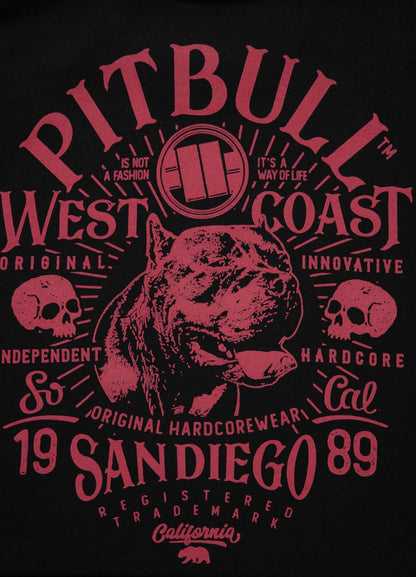 🖤 PIT BULL WEST COAST “San Diego 89” Hoodie Black