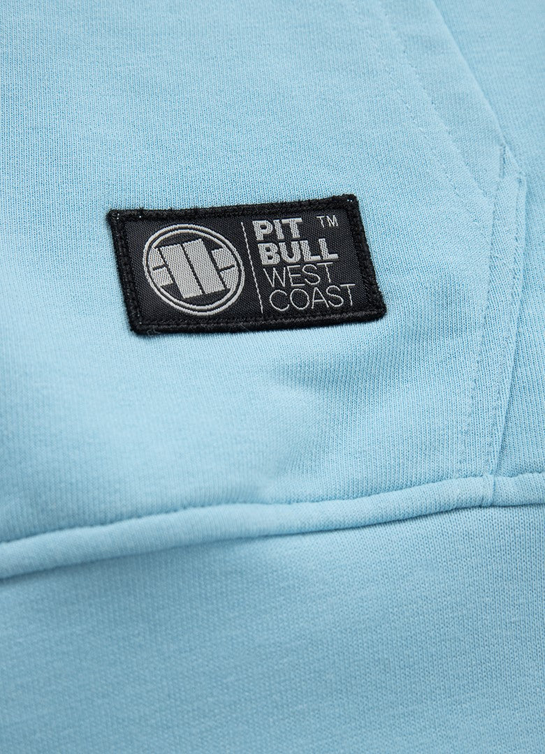 🖤 PIT BULL WEST COAST “San Diego 89” Hoodie Light Blue