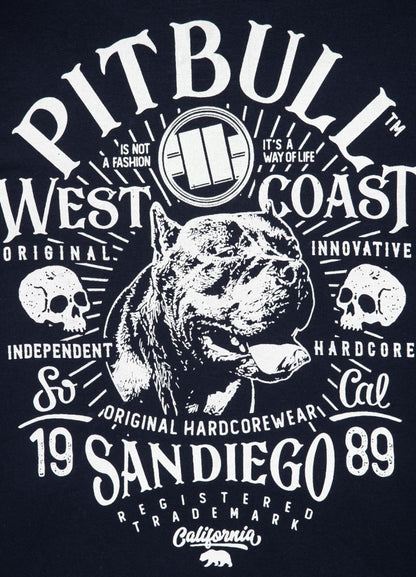 🖤 PIT BULL WEST COAST “San Diego 89” Hoodie Dark Navy
