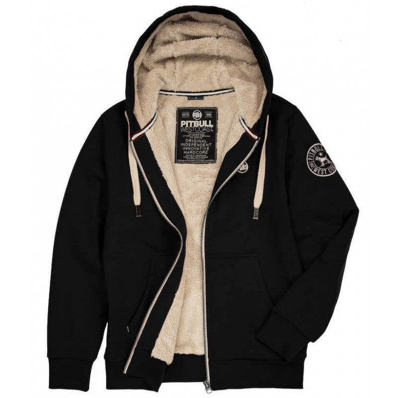 🧥 PIT BULL WEST COAST – Sherpa Ruffin II Zip Hoodie