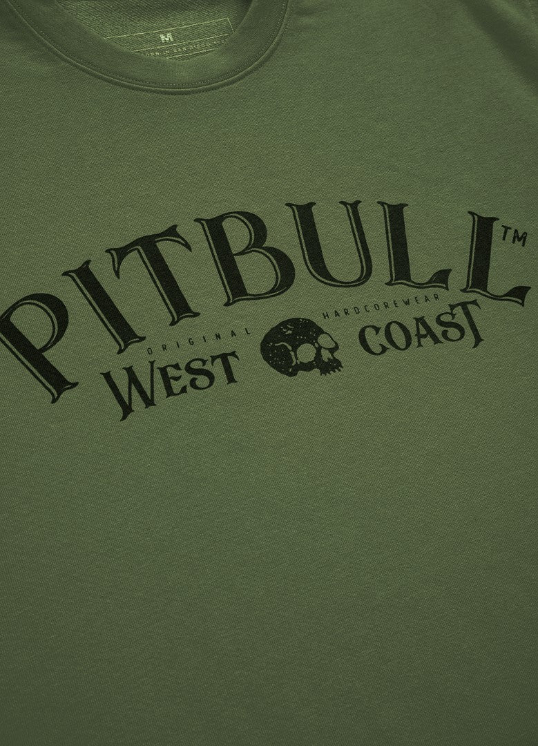 👕 PIT BULL WEST COAST San Diego 89 Men’s Crewneck  Olive