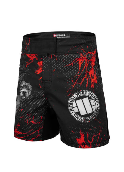 Pitbull West Coast Training Shorts BLOOD DOG 3 (PRO+) 🩸🐶🔥