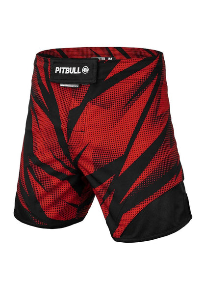 Pitbull West Coast Training Shorts Mesh DOT CAMO 2  🥊🔥 Red