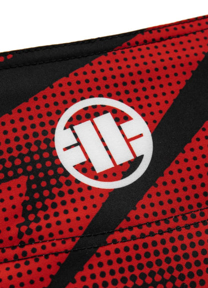 Pitbull West Coast Training Shorts Mesh DOT CAMO 2  🥊🔥 Red