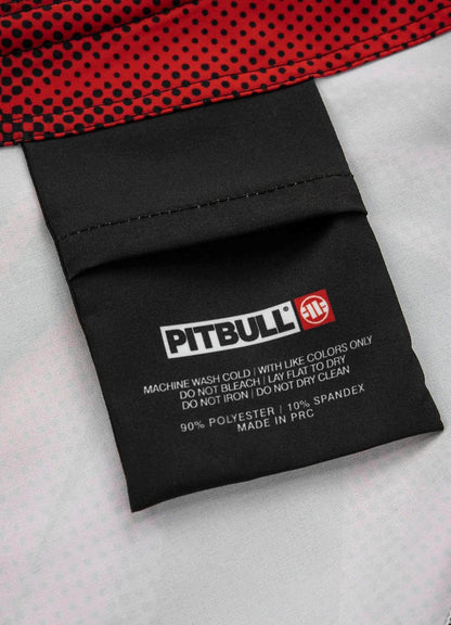 Pitbull West Coast Training Shorts Mesh DOT CAMO 2  🥊🔥 Red
