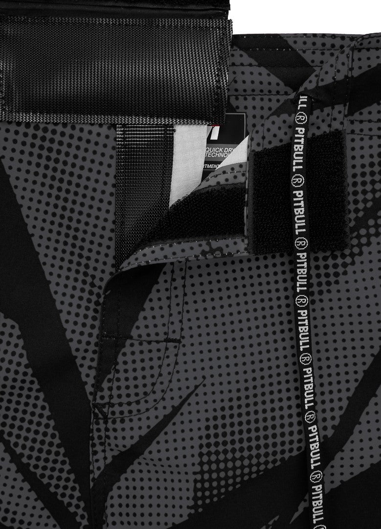 Pitbull West Coast Training Shorts Mesh DOT CAMO 2  🥊🔥 Grey