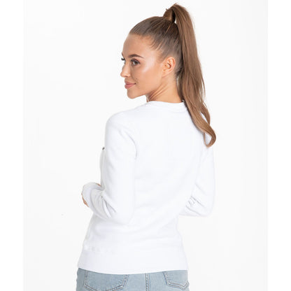 🤍 PIT BULL WEST COAST Women’s Crewneck Boxing 21 – White