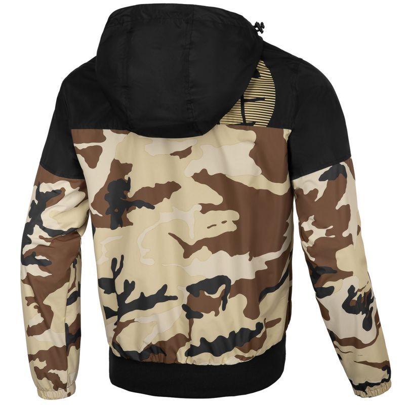 🧥 PIT BULL WEST COAST Horizon Transitional Jacket – Spring/Summer Sand