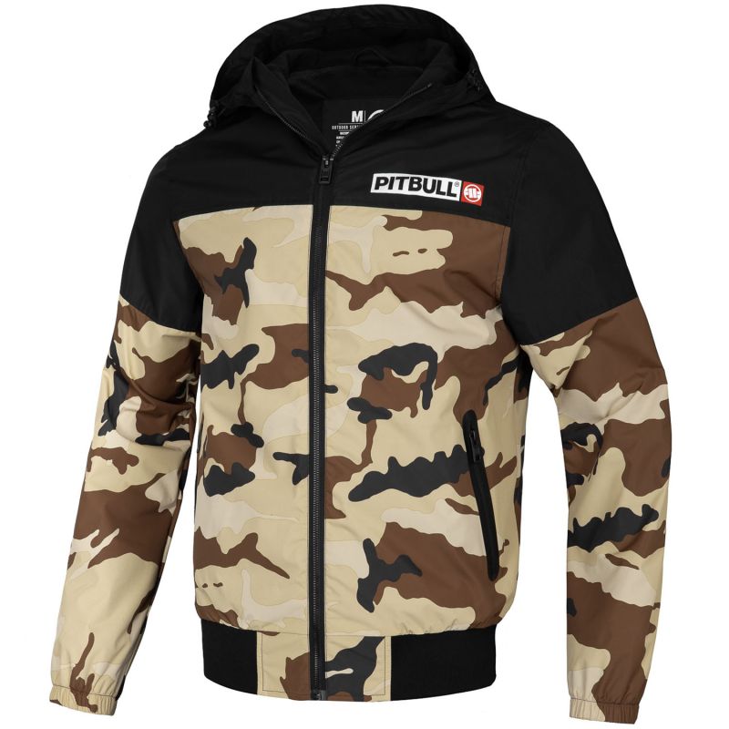 🧥 PIT BULL WEST COAST Horizon Transitional Jacket – Spring/Summer Sand