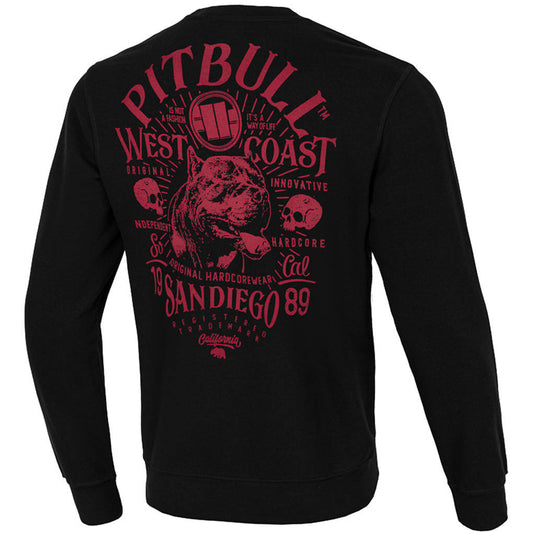 👕 PIT BULL WEST COAST San Diego 89 Men’s Crewneck 🔥