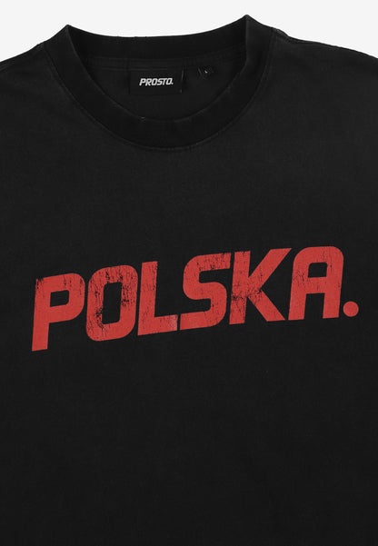 Men’s T-Shirt – Polska Black by PROSTO