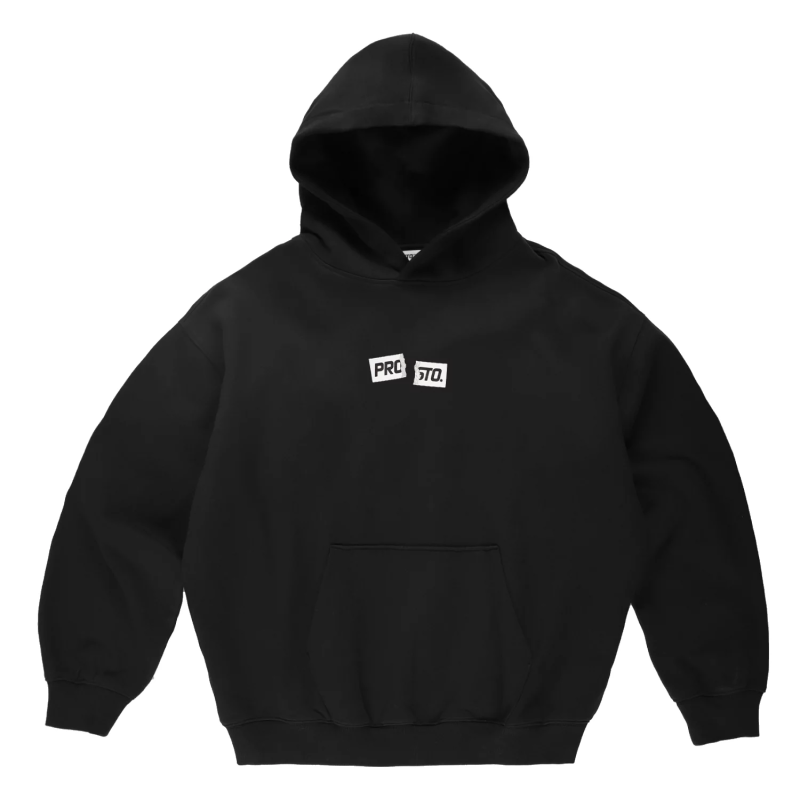 💛 Prosto Hoodie Crack Box Logo Yellow