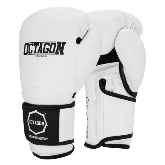 OCTAGON – Matte Boxing Gloves White
