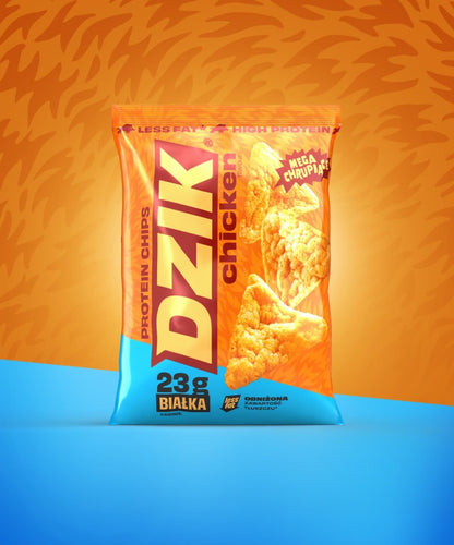 DZIK Soy Protein Chips – Chicken Flavour 🍗💪🔥