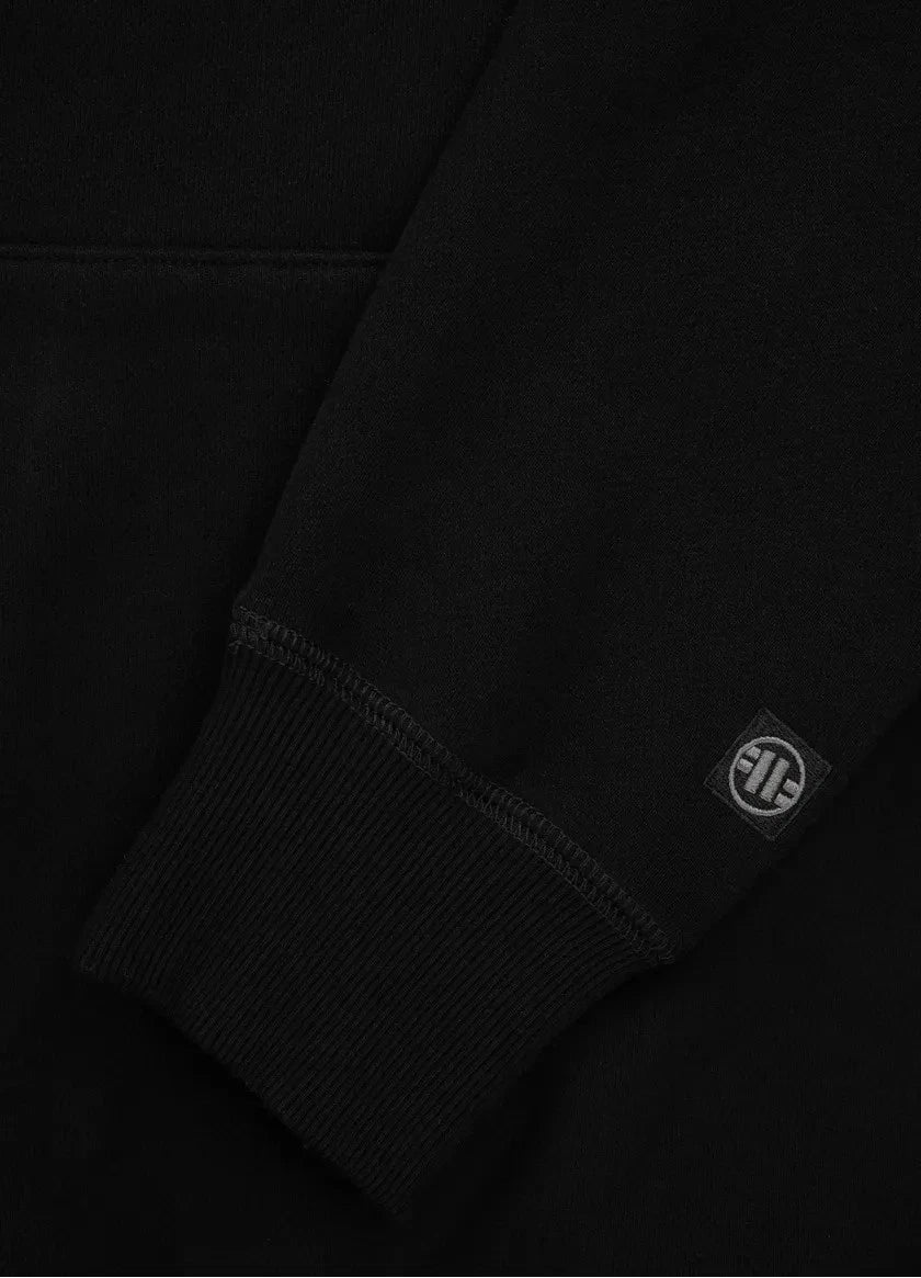 PIT BULL WEST COAST – Santa Muerte Hooded Sweatshirt (Black) 💀🔥