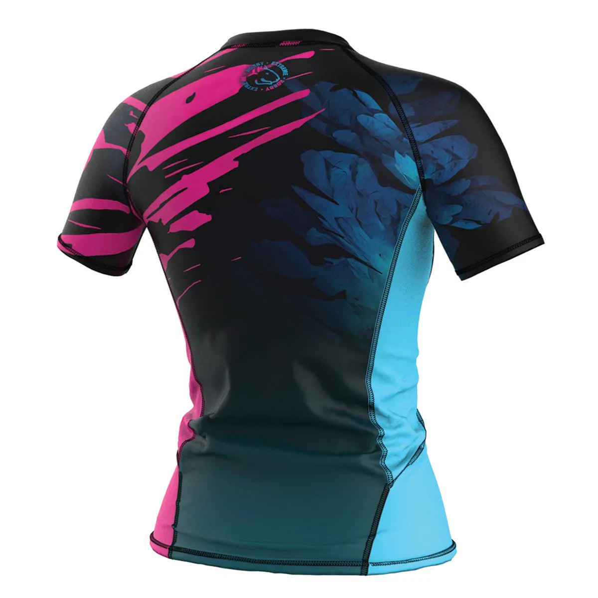 🌸💪 Extreme Hobby Women's Rashguard T-Shirt “VIVID BULLTERRIER” 🔥
