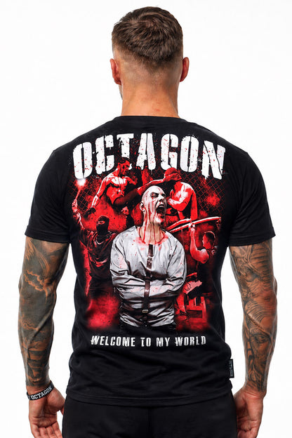🥊🔥 Legion Octagon Welcome To My World T-Shirt