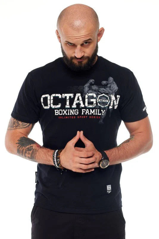 Octagon T-shirt Boxing Family